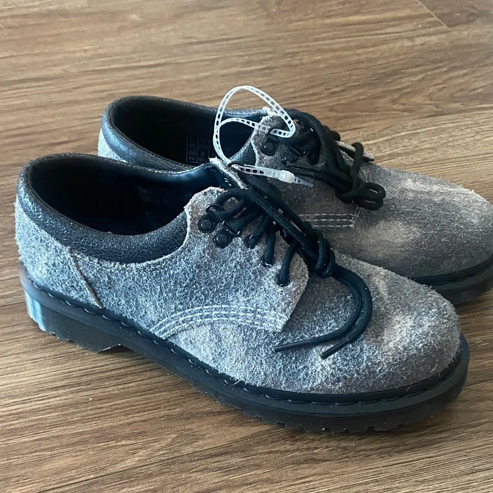 NEW Dr. Martens 8053 STONEWASHED SUEDE CASUAL SHOES chunky sole goth 90’s size 8